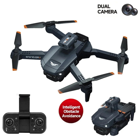 3PC Battery RC Drone 4K Professional Dual Camera 6CH Foldable Drone Obstacle Avoidance RC Quadcopter Helicopter Toys for Kids Boys